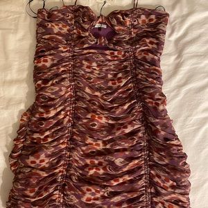 Super cute patterned Zara mini dress